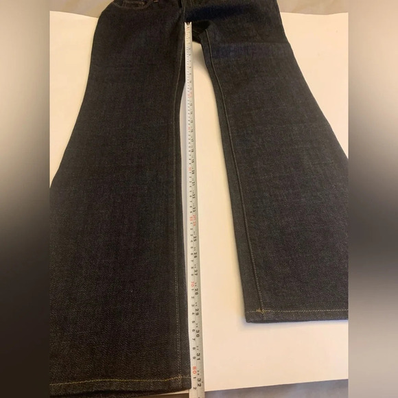 Lauren, Ralph Lauren.
High-Rise Boot Jean dark denim size 6 Western galgurl - Picture 16 of 16